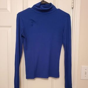 Royal Blue Turtle Neck